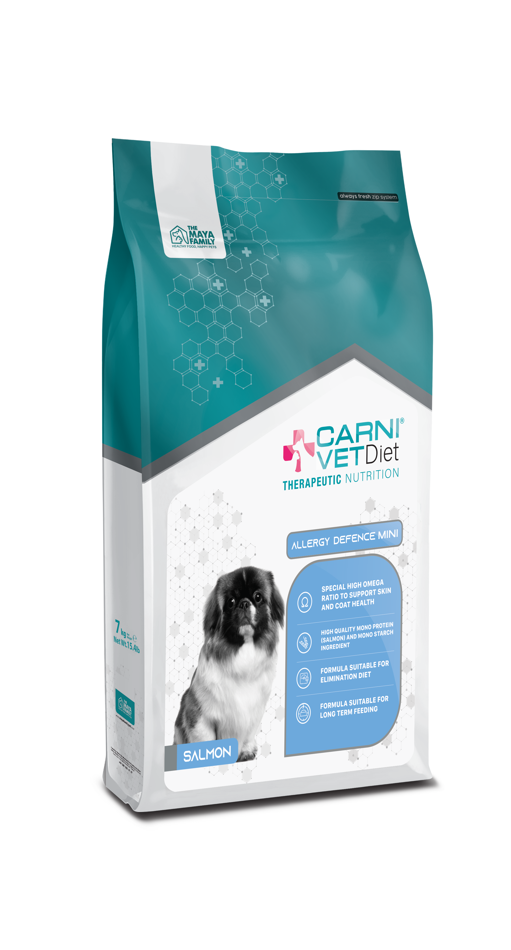 CARNI VET DIET KÖPEK ALLERGY DEFENSE SOMON YETİŞKİN MINI